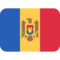 Moldova emoji on Twitter